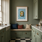 Butter and Knife | Contemporary Kitchen Still Life Wall Art