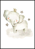 Baby Elephant Poster