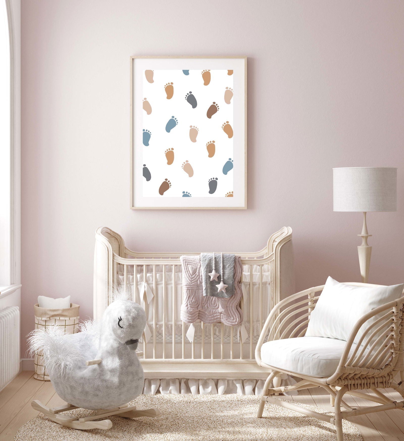 Baby Footprints Poster