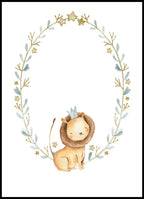 Baby Lion Poster