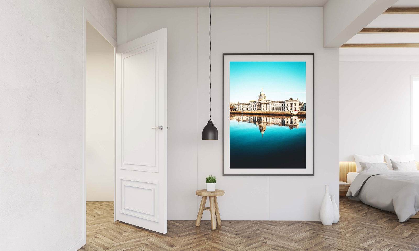 Barcelona Architectural Building Poster - Hakyarts