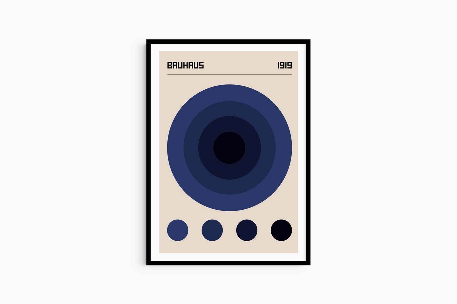 Bauhaus 1919 Poster - Hakyarts