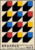 Bauhaus Ausstellung 1923 No 1 Poster - Hakyarts