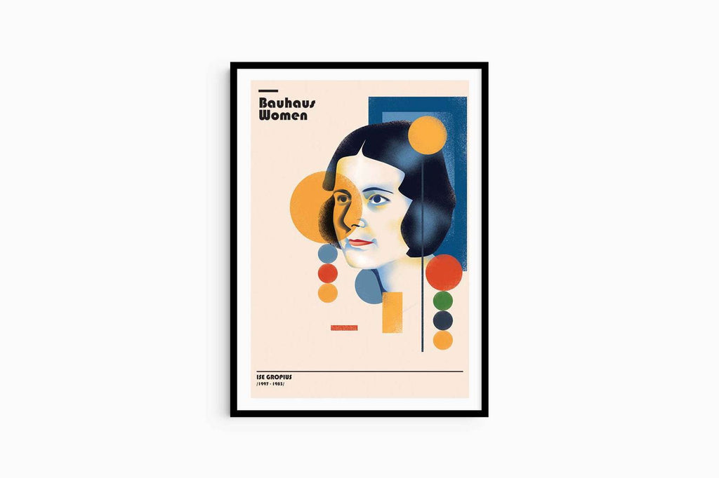 Bauhaus Women Poster - Hakyarts