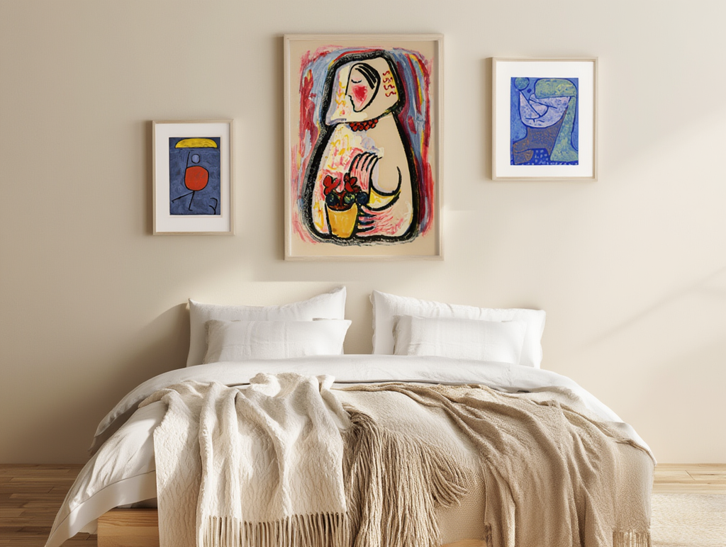 Paul Klee & Mikuláš Galanda – Bundle of 3 Modern Expressionist Prints