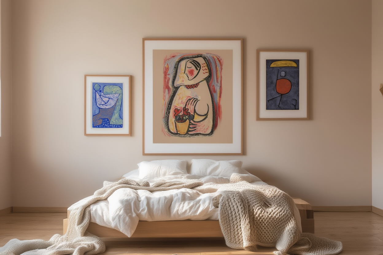 Paul Klee & Mikuláš Galanda – Bundle of 3 Modern Expressionist Prints