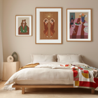 Bundle of 4 Mixed-Size Art Prints – Modern & Contemporary Wall Art Collection - Hakyarts