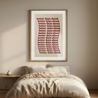 Better Days Ahead – Minimalist Wall Art Print