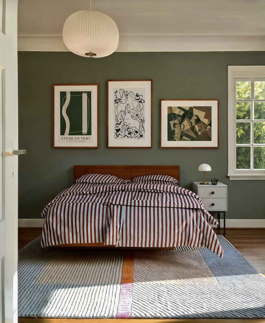 Set of 3 Juan Gris, Leo Gestel & Étude en Vert Prints | Curated Modern Gallery Wall Set