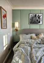 Set of 2 Bohemian Animal & Floral Wall Art Prints – Zebras & Red Poppies Gallery Set