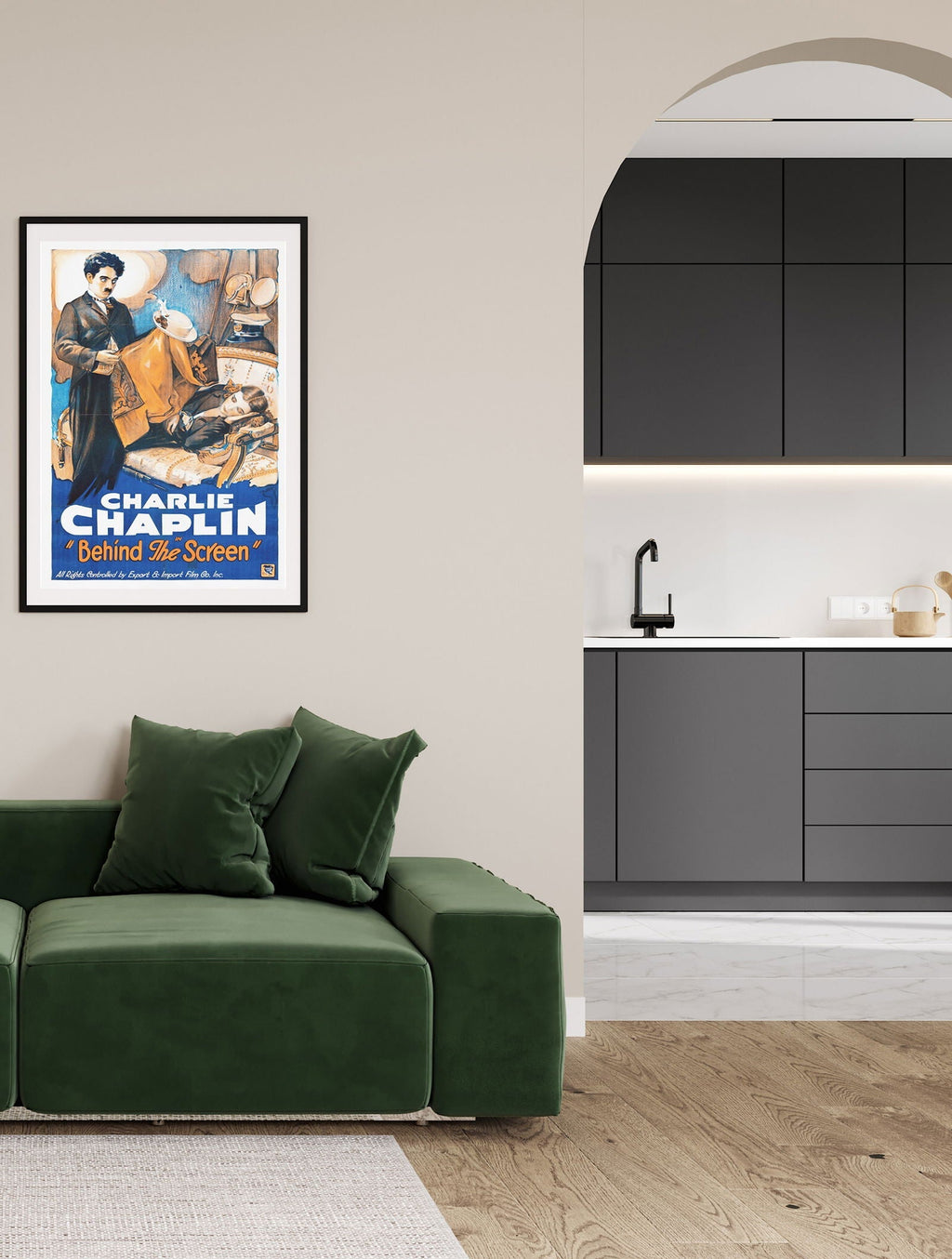 Behind the Screen Poster