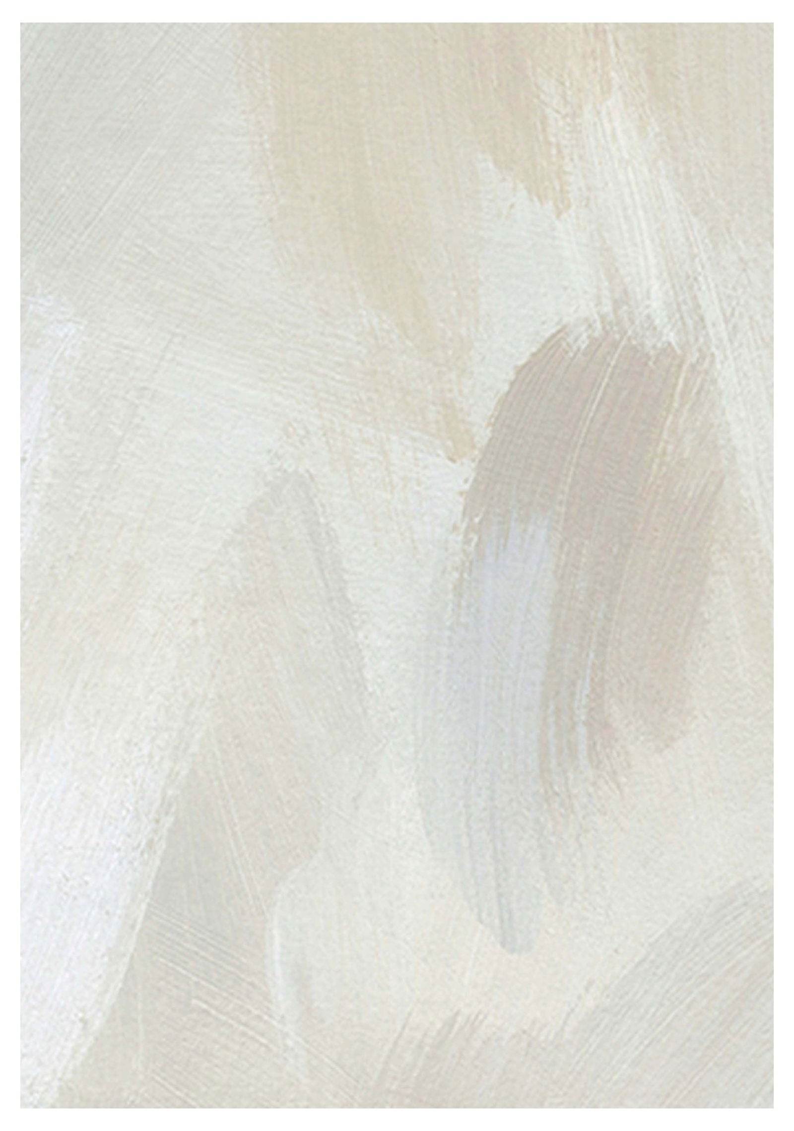 Beige Brush Stroke No 2 Poster - Hakyarts