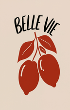 Belle Vie | Modern Kitchen Illustration Print