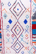 Berber Print – Colorful Diamonds | Vibrant Berber Rug-Inspired Art Print