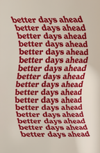 Better Days Ahead – Minimalist Wall Art Print