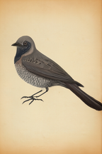 Vintage Aviary – 4-Piece Bird Art Prints Set - Hakyarts