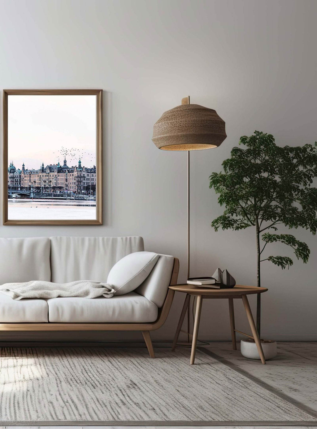 Birds Flying over Stockholm Poster - Hakyarts