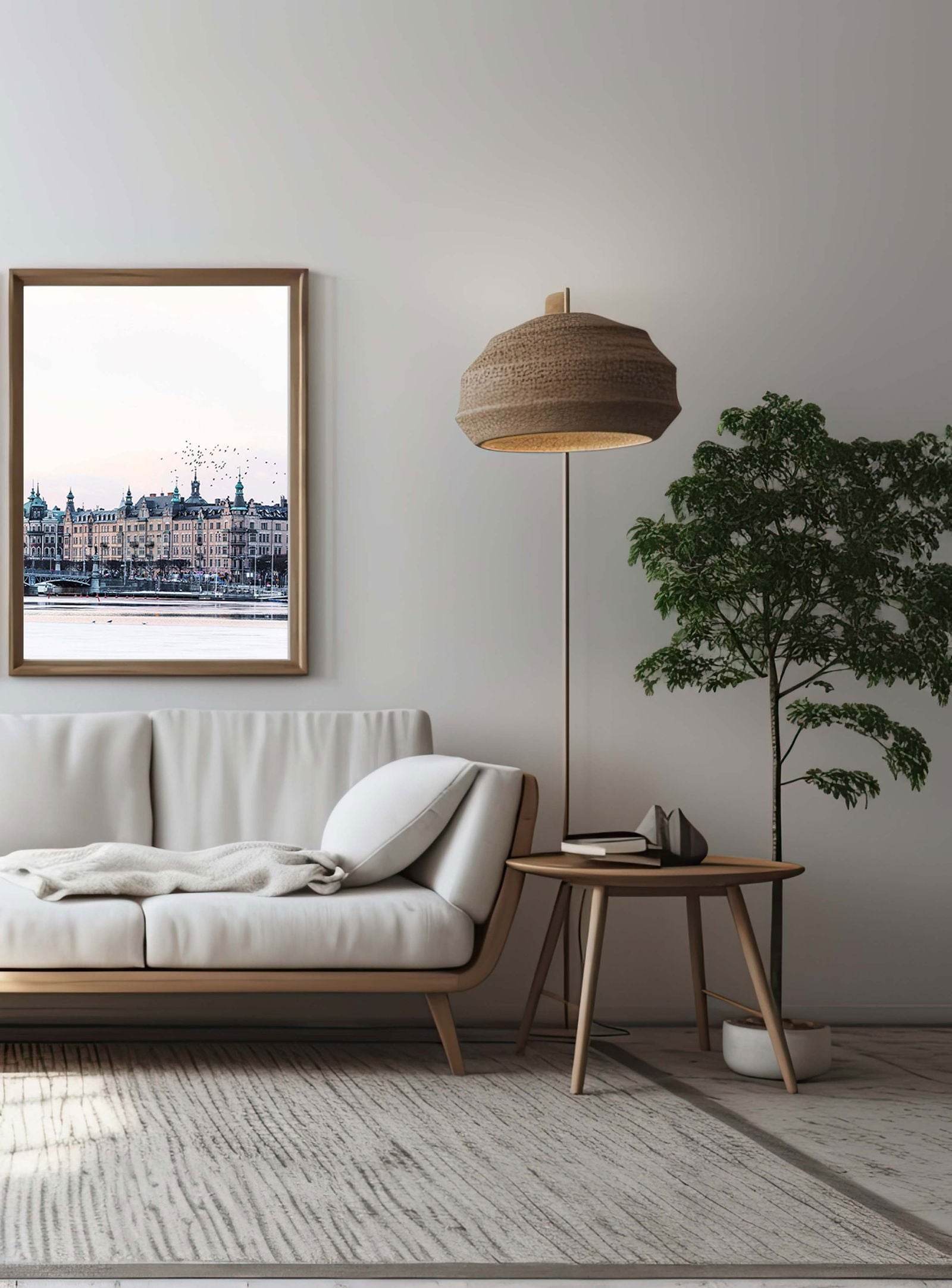 Birds Flying over Stockholm Poster - Hakyarts