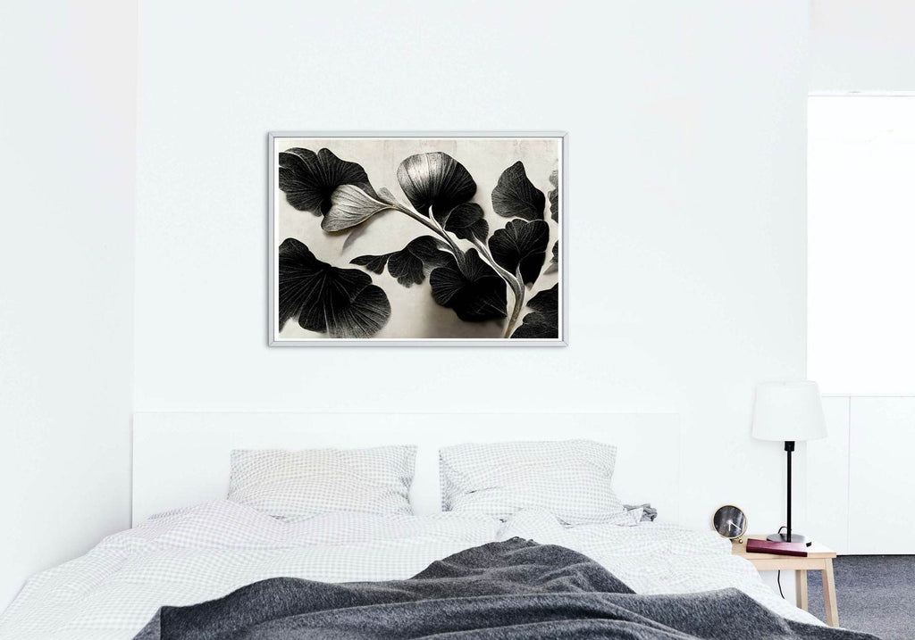 Black Flowers Poster - Hakyarts