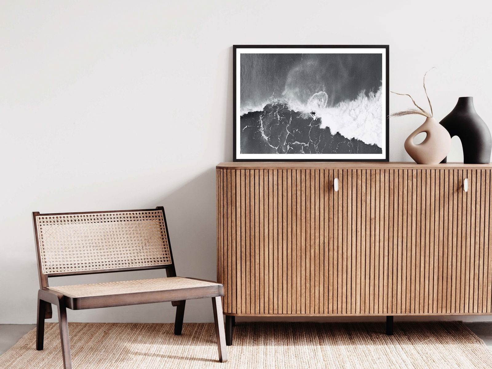 Black Waves Poster - Hakyarts