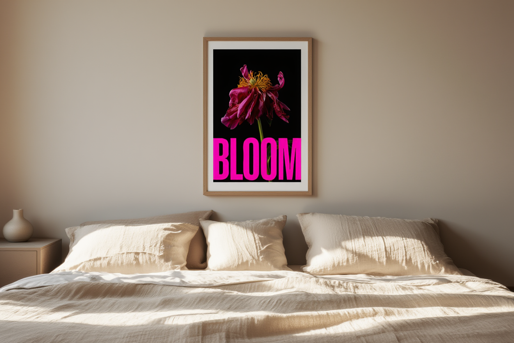 Bloom – Modern Minimalist Art Print