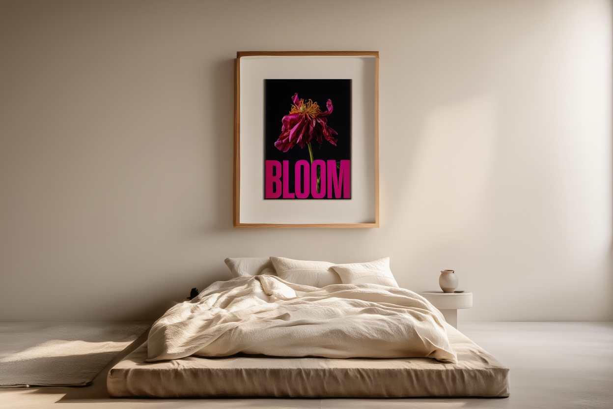 Bloom – Modern Minimalist Art Print