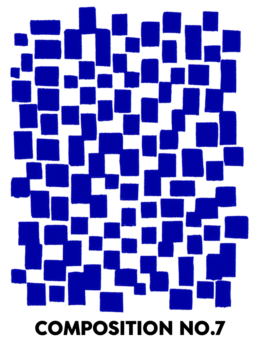 Yves Klein Blue – Set of 3 Modern Abstract Art Prints