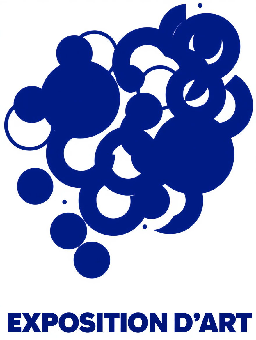 Deep Blue Abstract – Set of 3 Modern Yves Klein Inspired Prints