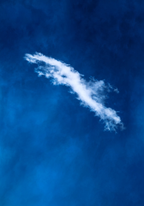 Blue Sky Cloud Abstract | Contemporary Art Print