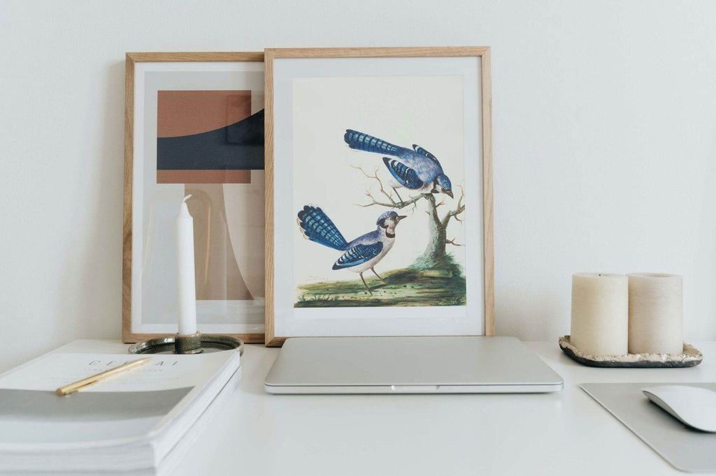 Blue Birds Poster - Hakyarts