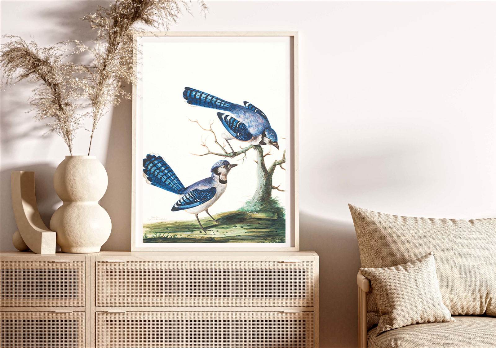 Blue Birds Poster - Hakyarts