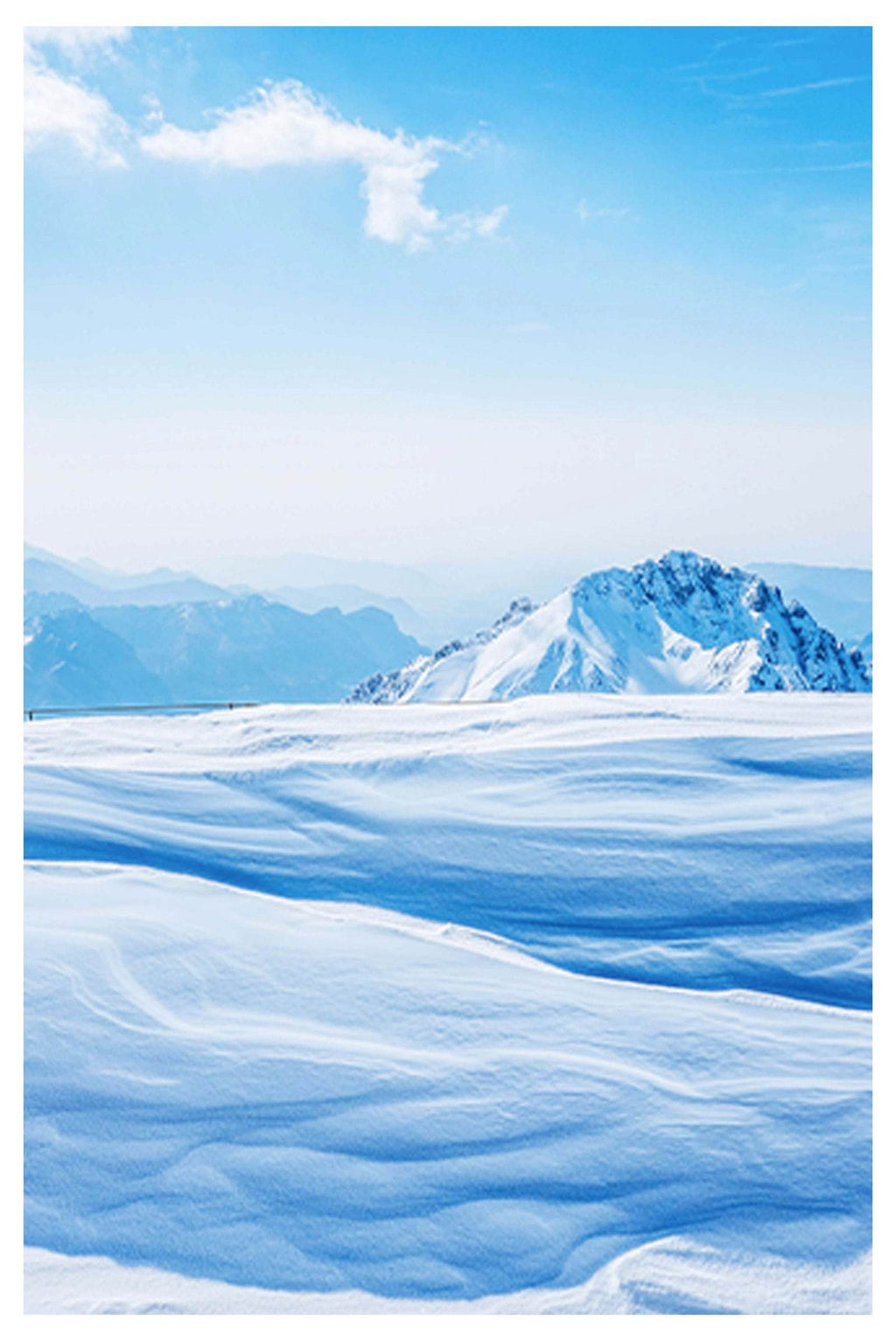 Blue Clouds Poster - Hakyarts