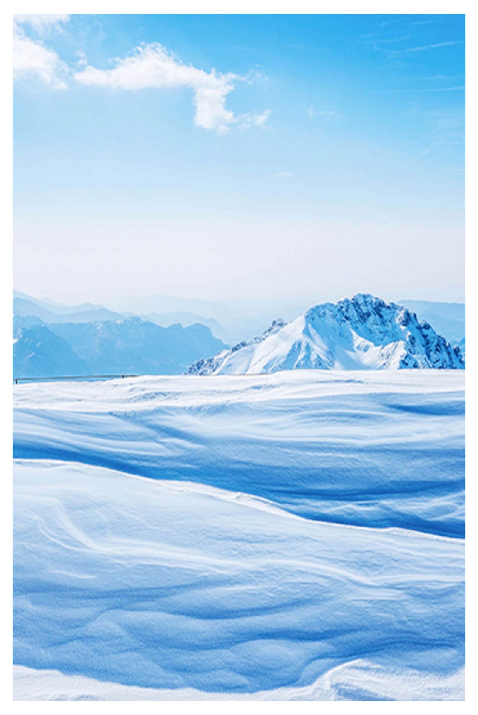 Blue Clouds Poster - Hakyarts