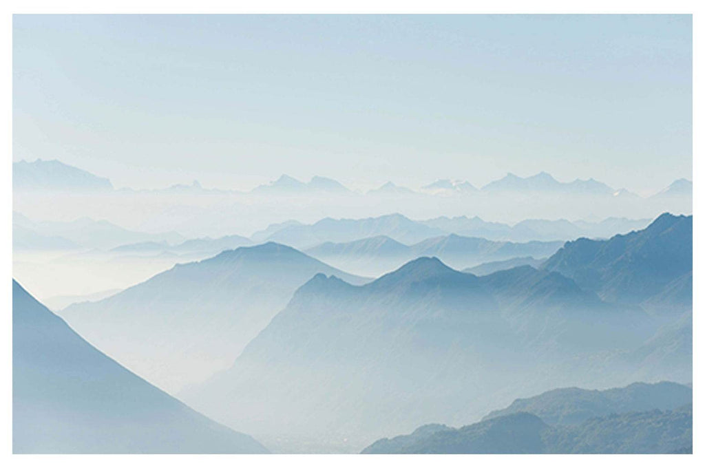 Blue Clouds Poster - Hakyarts