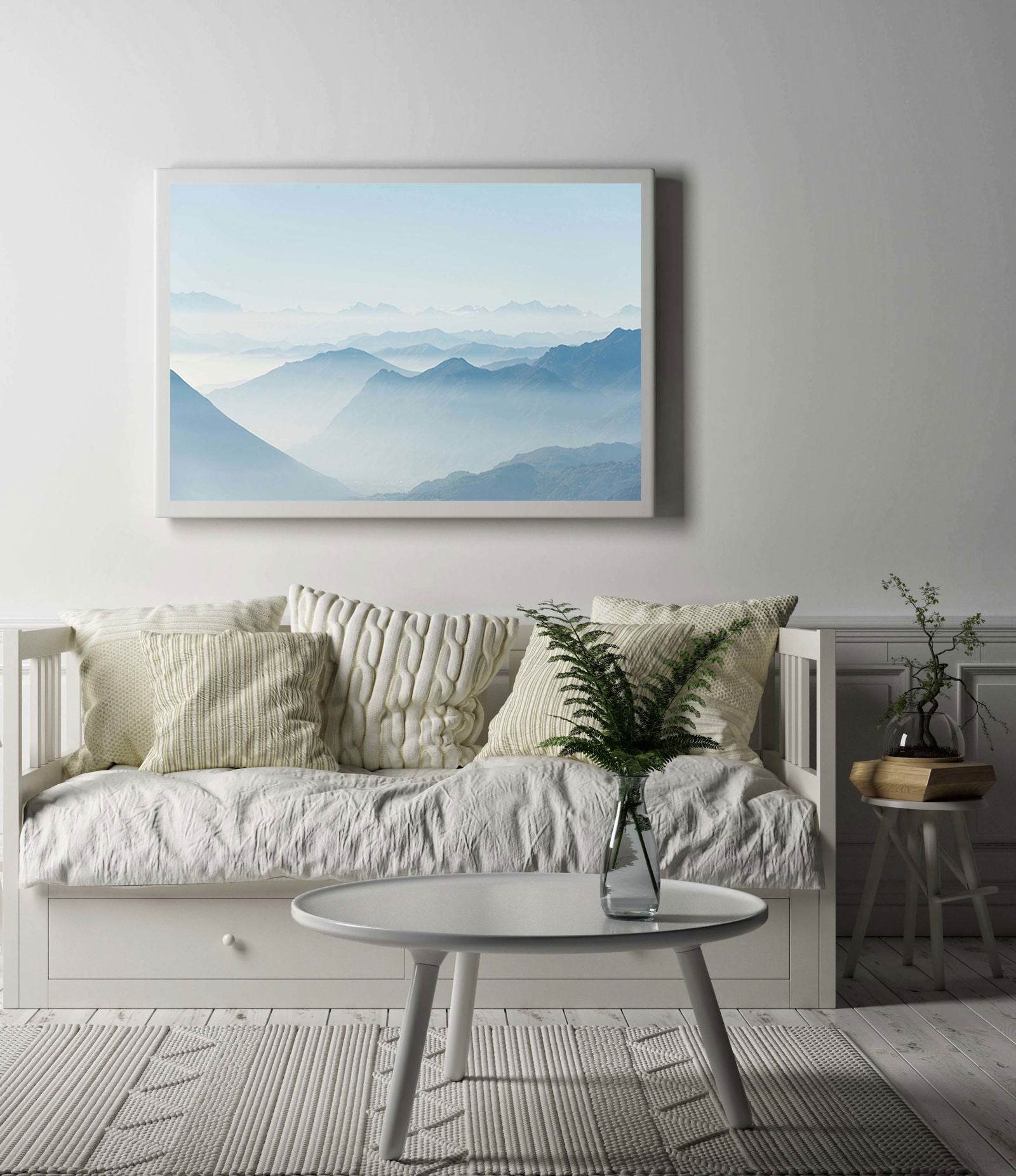 Blue Clouds Poster - Hakyarts