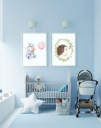 Blue Elephant Poster