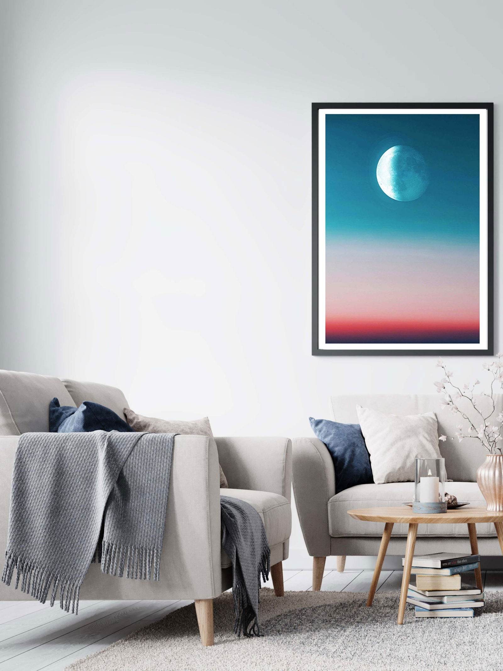 Blue Moon Poster - Hakyarts