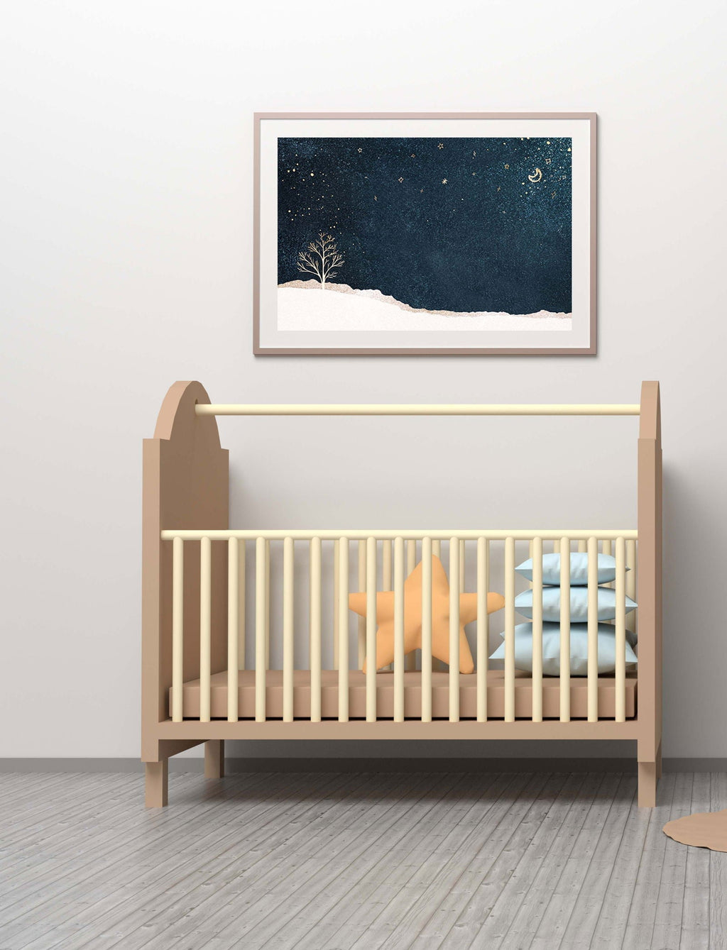 Blue Moonlight Poster