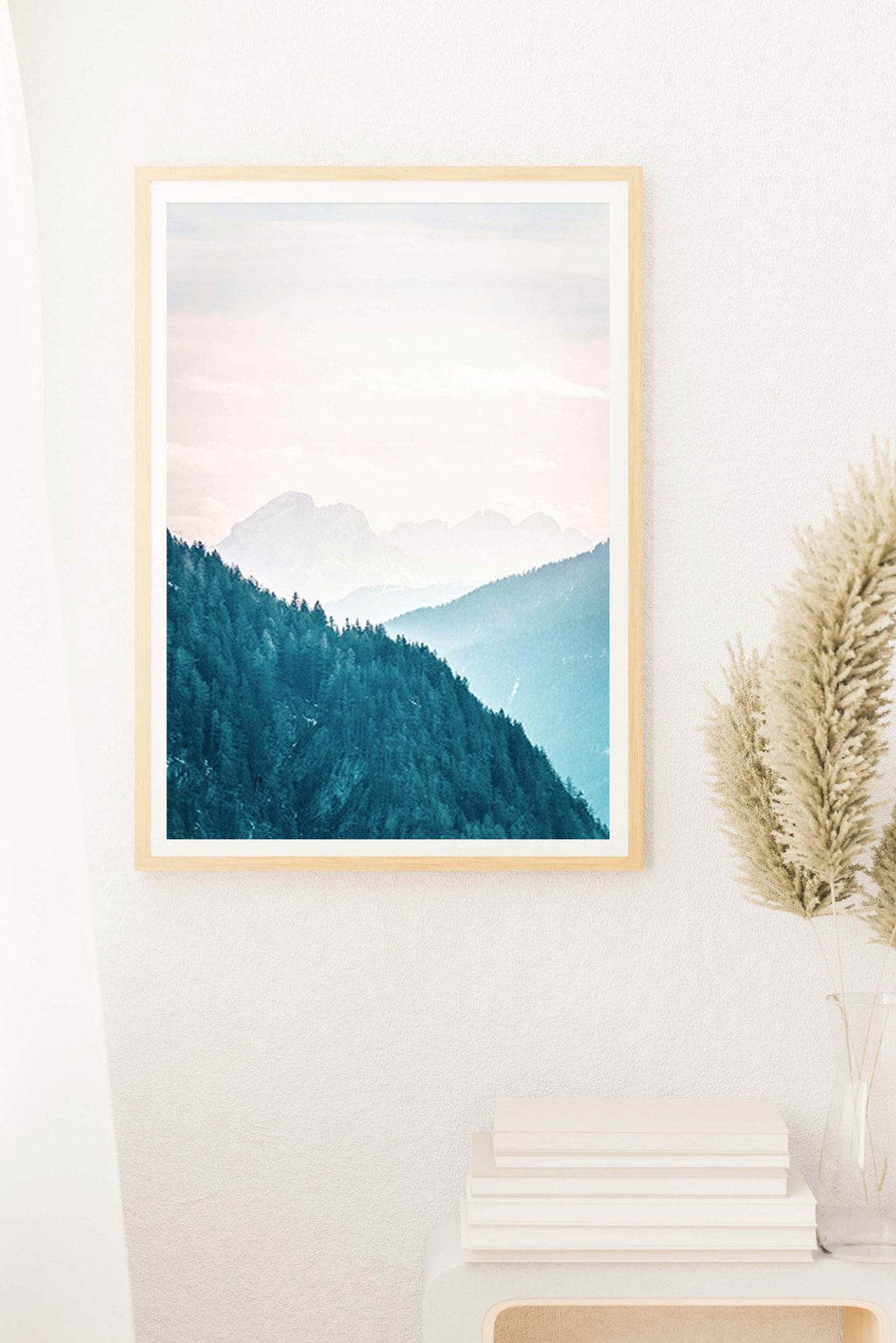 Blue Trees Poster - Hakyarts