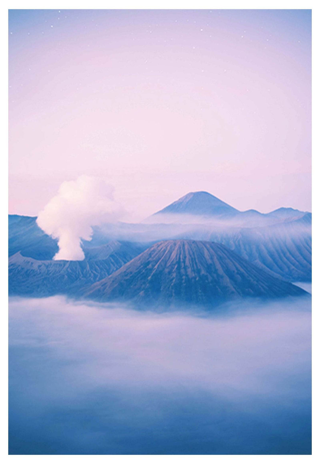 Blue Volcan Poster - Hakyarts