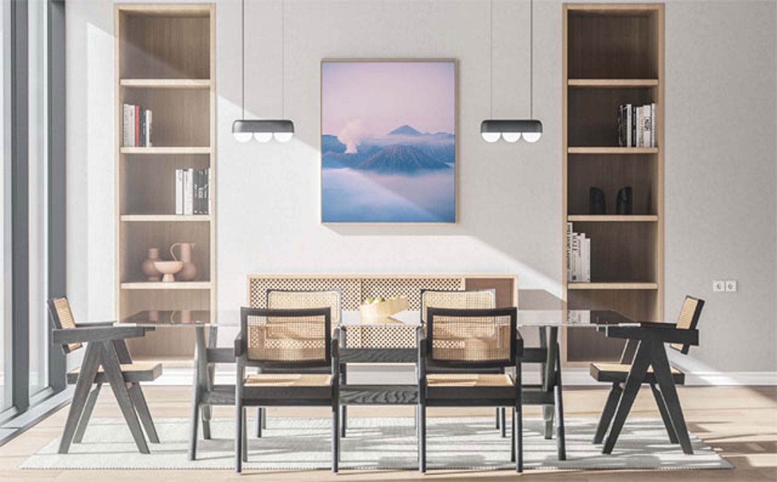 Blue Volcan Poster - Hakyarts