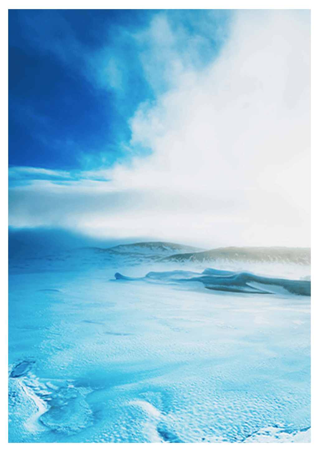 Blue Water Poster - Hakyarts