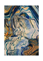 Blue Waterfall Poster - Hakyarts