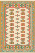 Bokhara Rug Variation II | Orientalist Rug Art Print