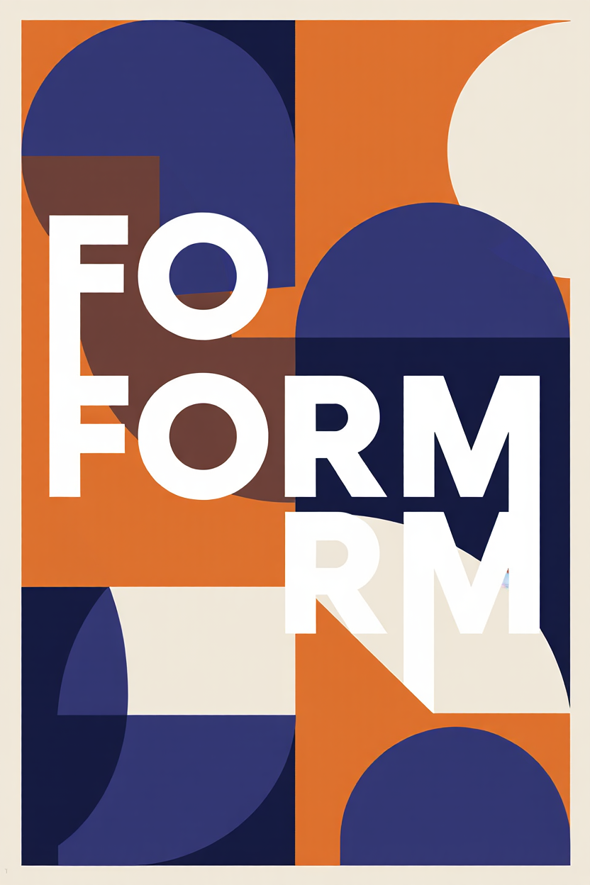 Form – Modern Minimalist Art Print