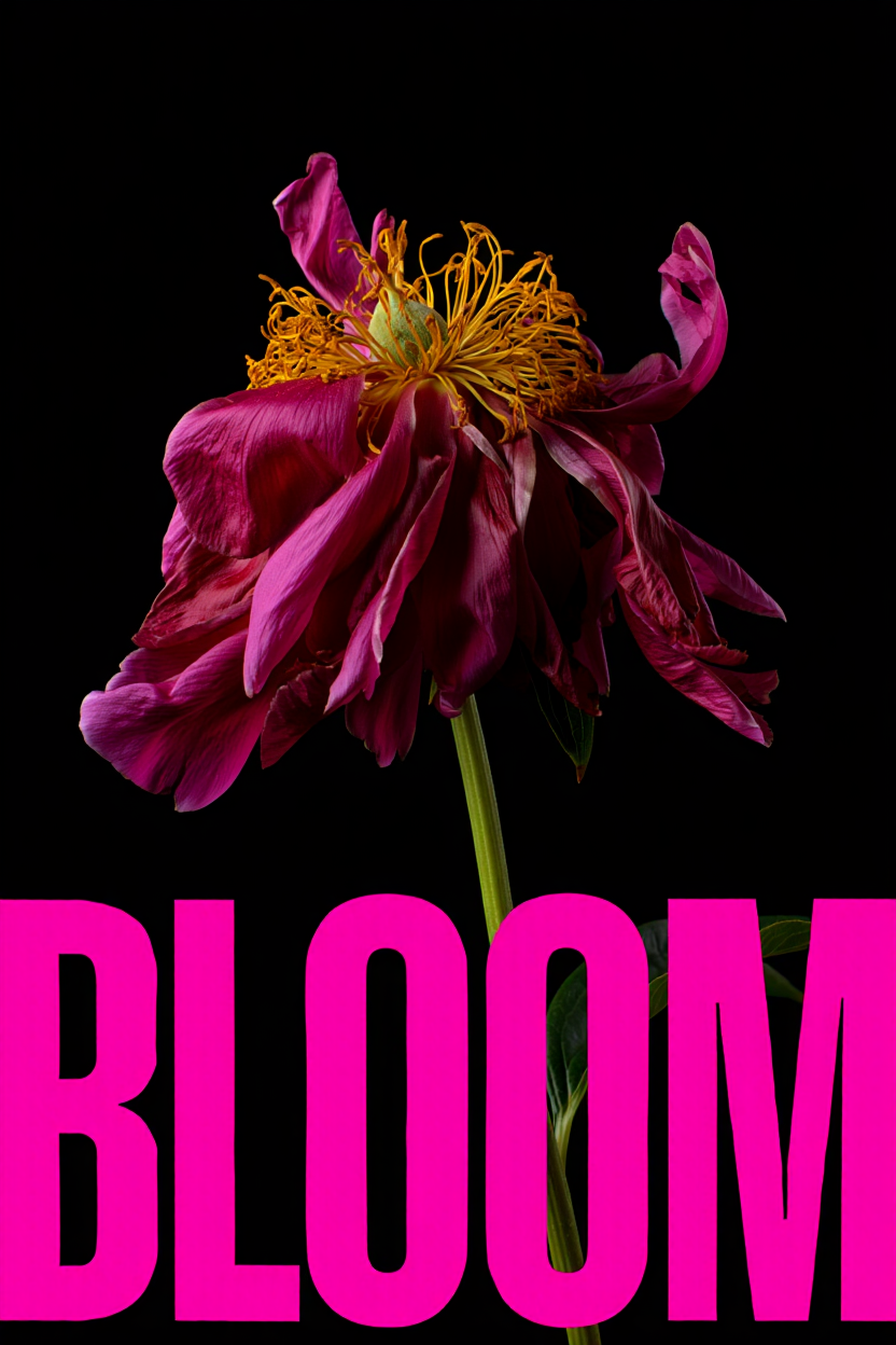 Bloom – Modern Minimalist Art Print