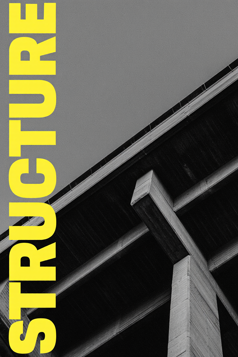 Structure – Bold Cover Art Print