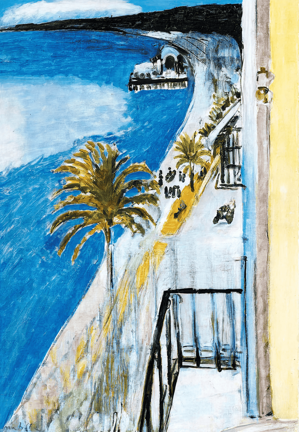 Henri Matisse – The Bay of Nice - Vibrant Coastal Modern Art Print