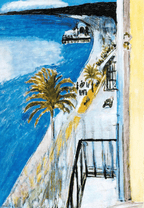 Henri Matisse – The Bay of Nice - Vibrant Coastal Modern Art Print