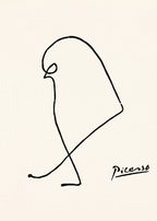The Sparrow – Pablo Picasso | Modern Art Print